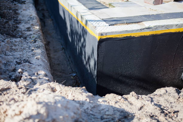 Residential Exterior Waterproofing installation at a Butler, TN home by SJ Waterproofing Pros